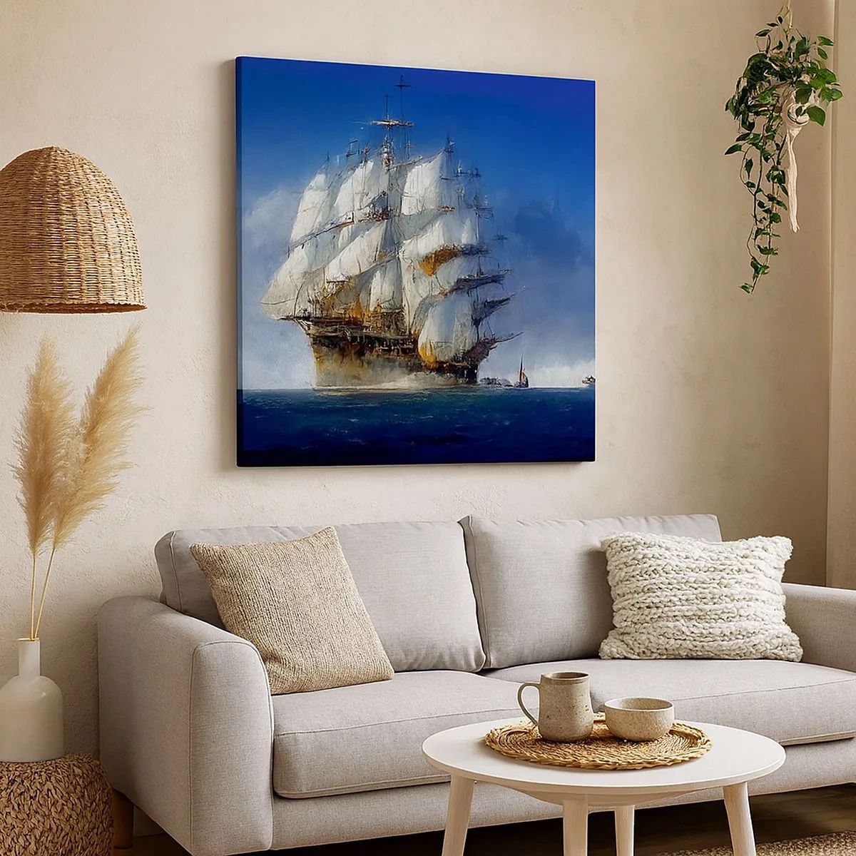 Cuadro sobre lienzo - Impresión de Imagen - La gran gloria - 30x30 cm