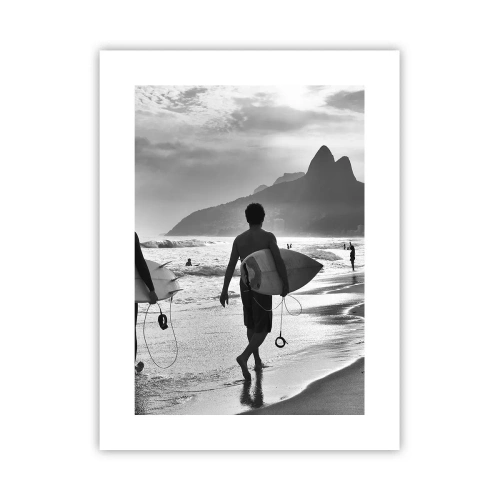 Póster - Samba para una ola - 30x40 cm