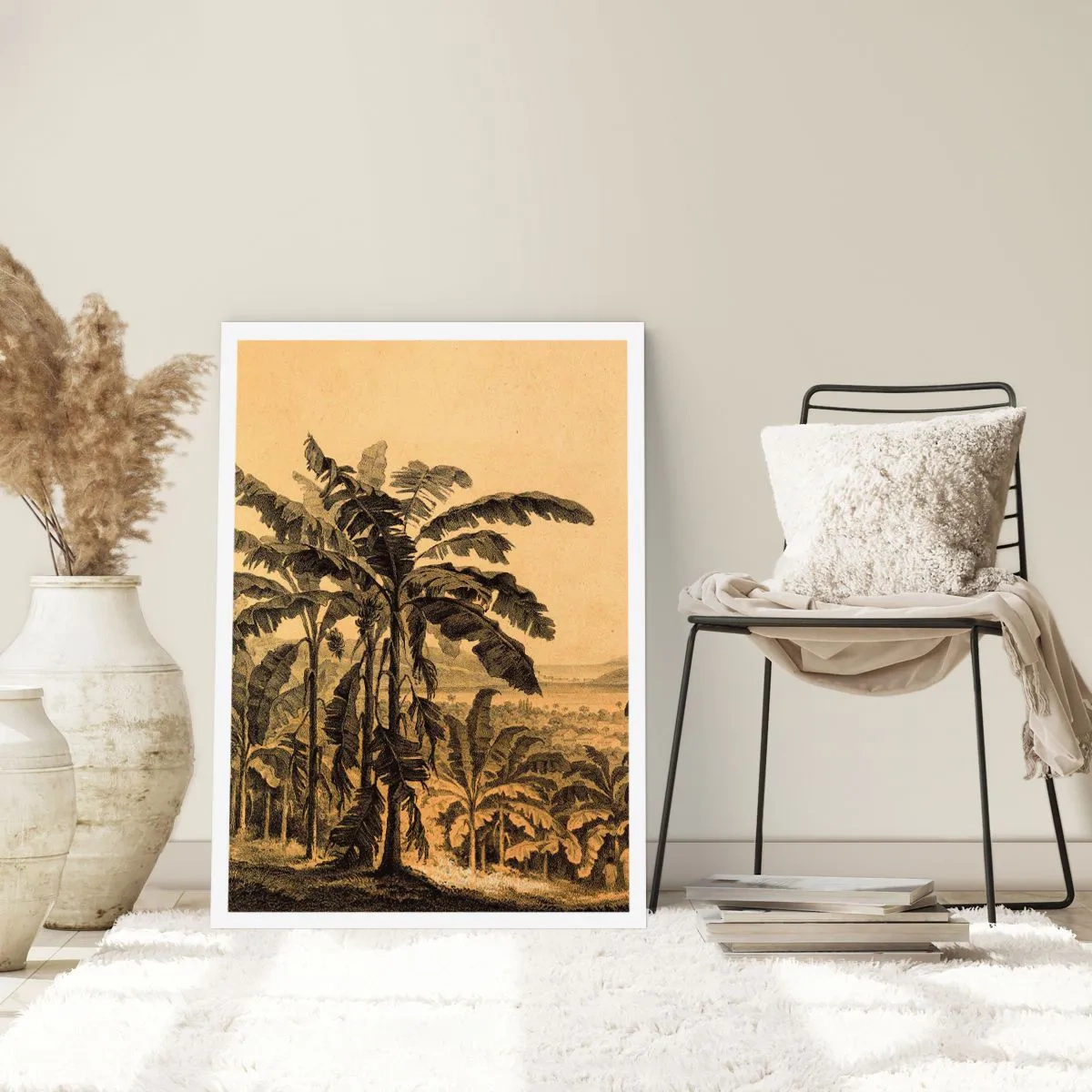 Póster - En un ambiente colonial - 61x91 cm