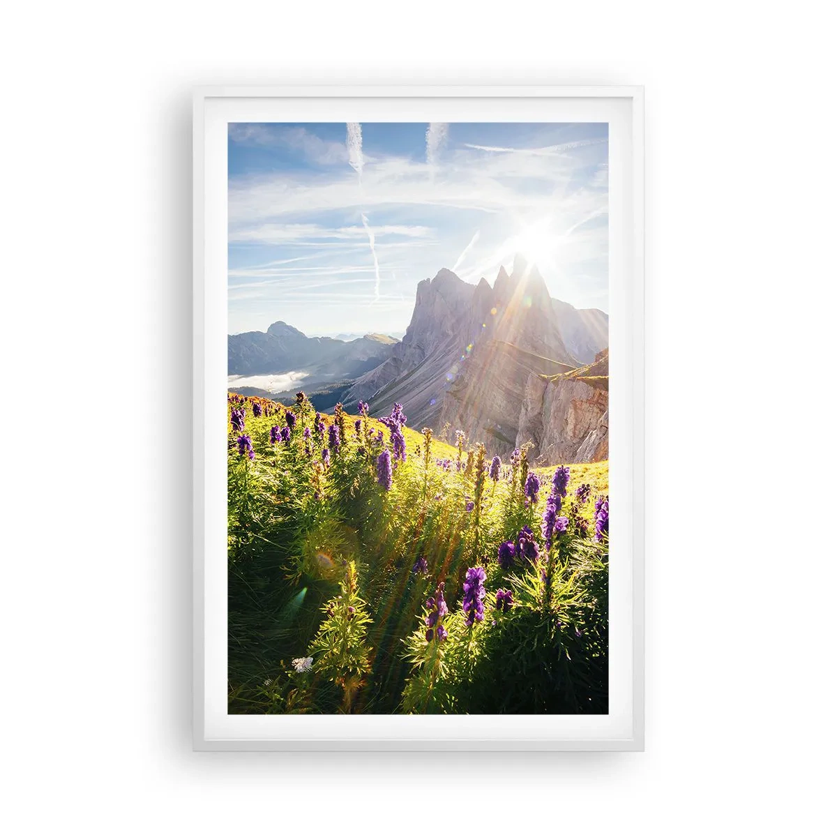 Póster en marco blanco - La vida secreta de las hierbas - 61x91 cm