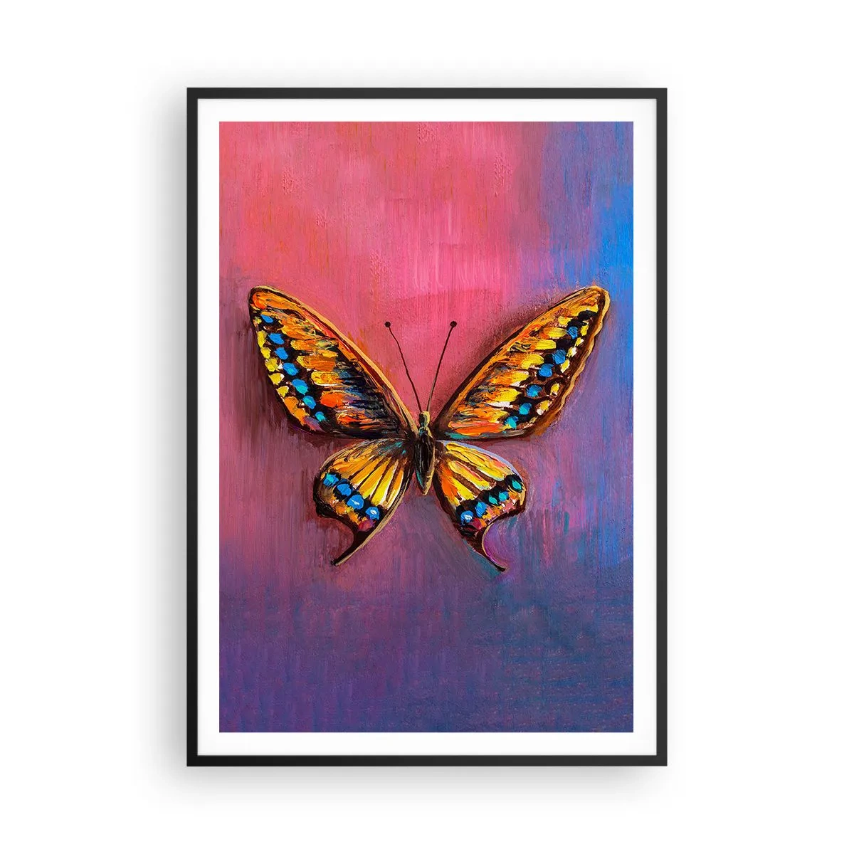 Póster en marco negro - Una joya de la naturaleza - 70x100 cm