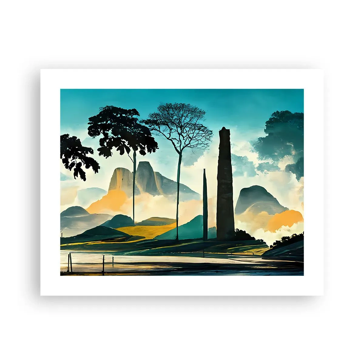 Póster - Cada vez a más altitud - 50x40 cm