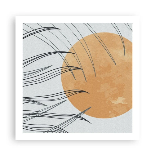 Póster - Siempre hacia el sol - 60x60 cm