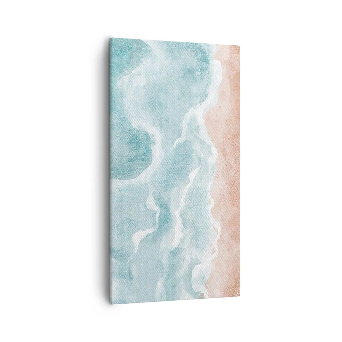 Cuadro sobre lienzo - Impresión de Imagen - Abstracción de nubes - 55x100 cm