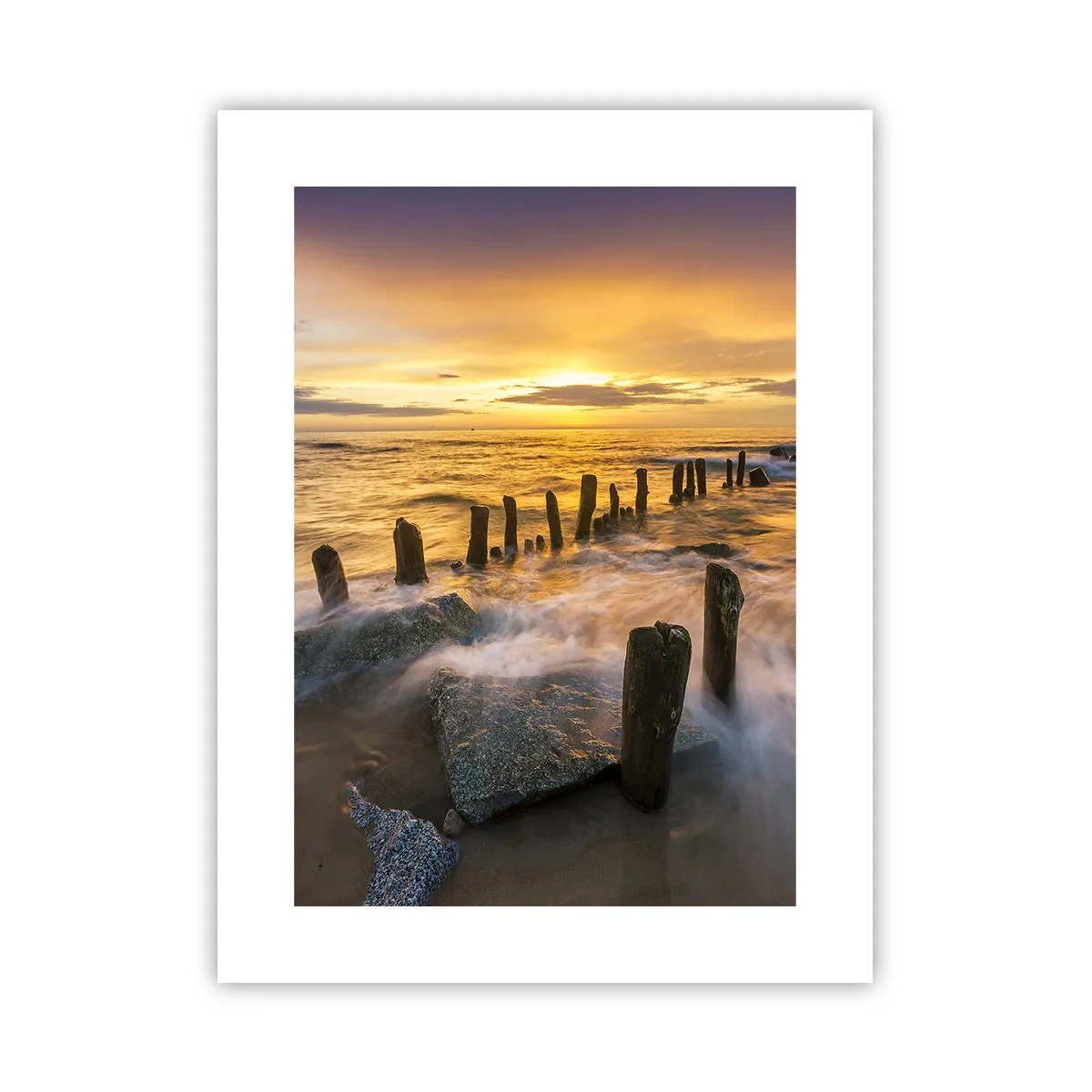 Póster - La cruda belleza del Báltico - 30x40 cm