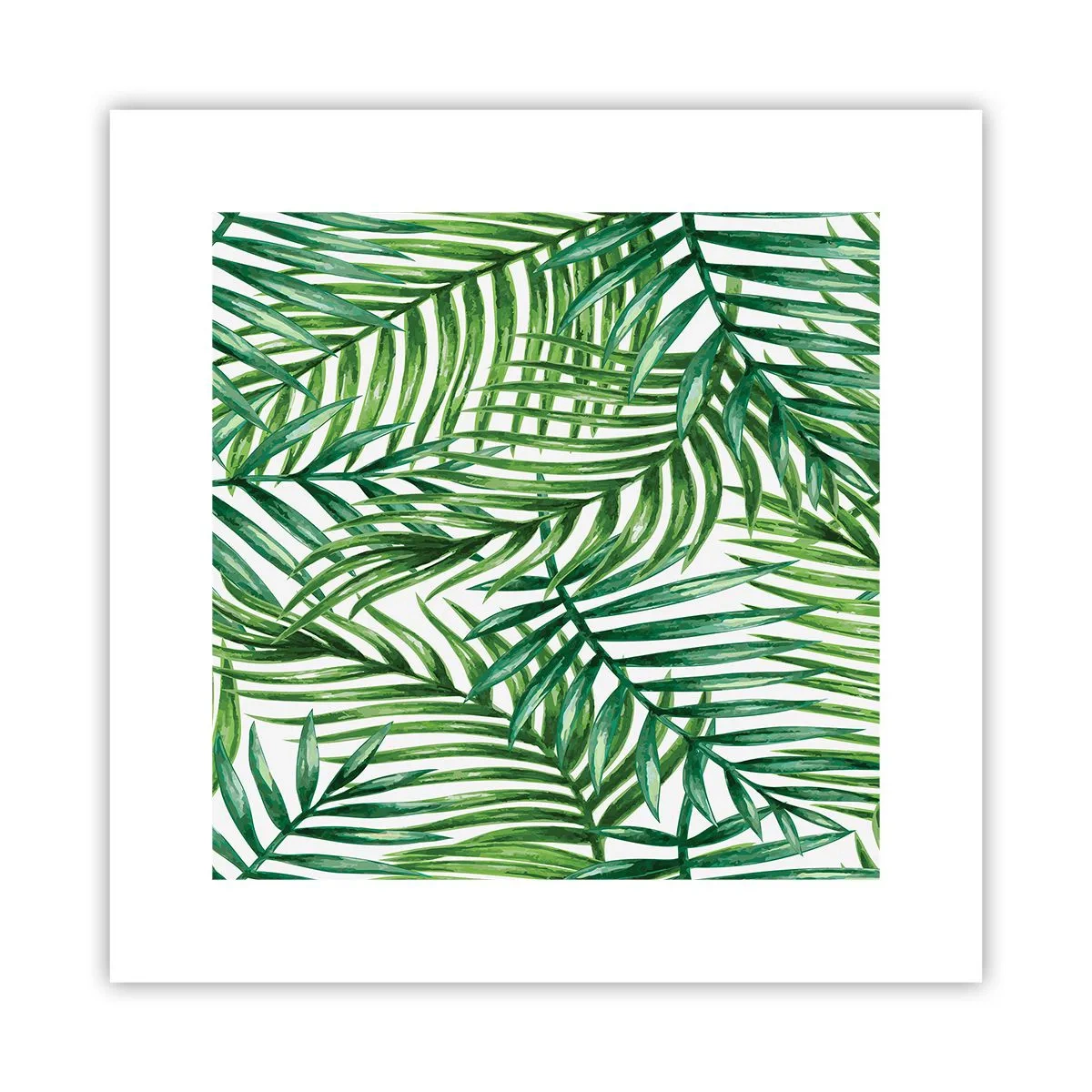 Póster - Bajo el verde - 30x30 cm