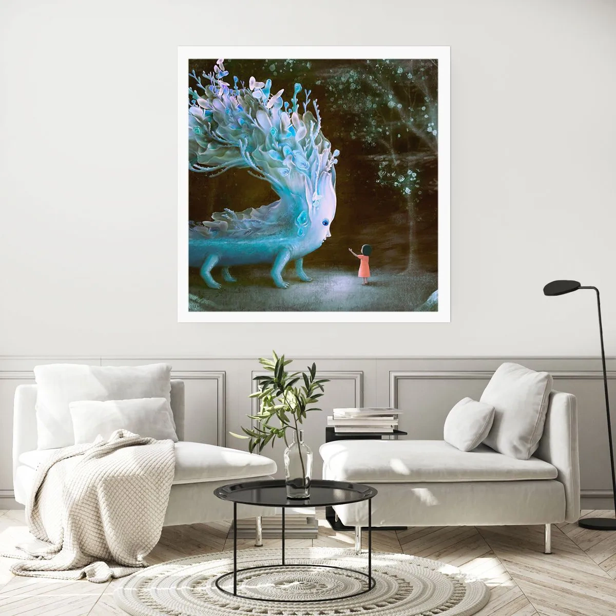 Póster - Una reunión fantástica - 40x40 cm