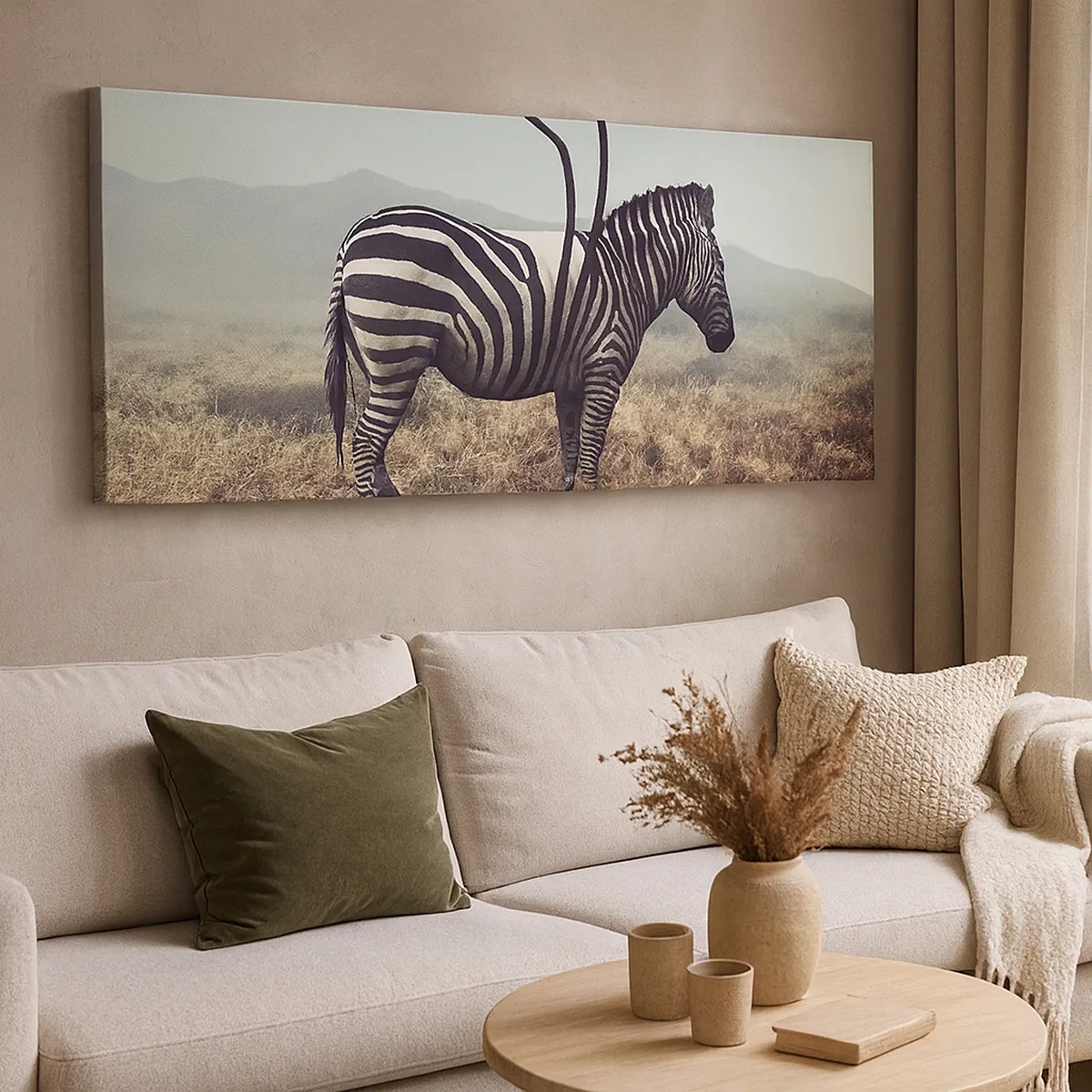 Cuadro sobre lienzo - Impresión de Imagen - Fallo en Matrix - 30x30 cm