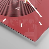 Esfera sin numeración, con rayas