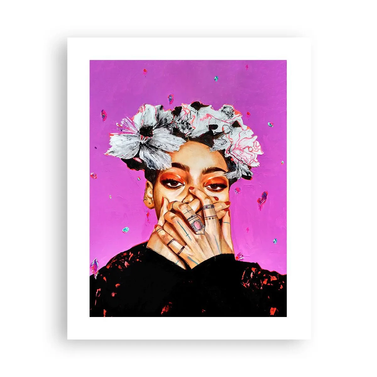 Póster - Un poco alocada - 40x50 cm