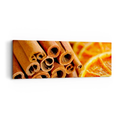 Cuadro sobre lienzo - Impresión de Imagen - ¿Puedes oler su aroma? - 90x30 cm