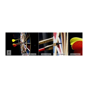 Muestra de fotomural Premium Sand - En el blanco - Deporte, Rivalidad, Juego - 100x30 cm