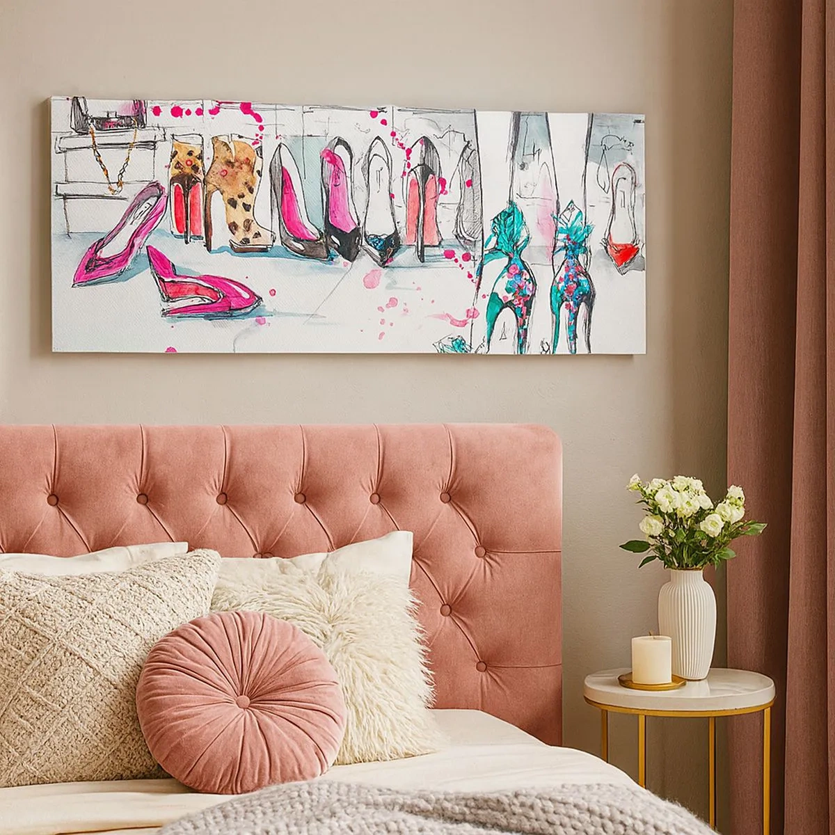 Cuadro sobre lienzo - Impresión de Imagen - Ábrete, sésamo - 100x40 cm