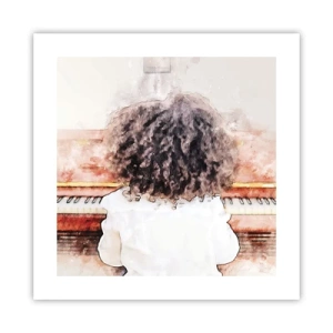 Póster - Descubriendo un mundo nuevo - 40x40 cm