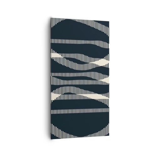 Cuadro sobre lienzo - Impresión de Imagen - Un intento de romper la oscuridad - 65x120 cm