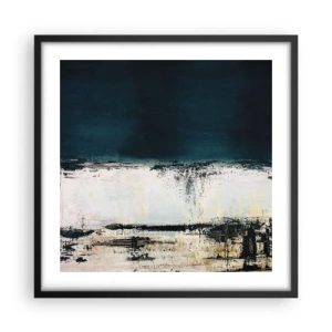 Póster en marco negro - Composición horizontal - 50x50 cm