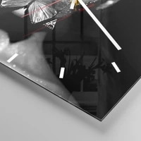 Esfera sin numeración, con rayas