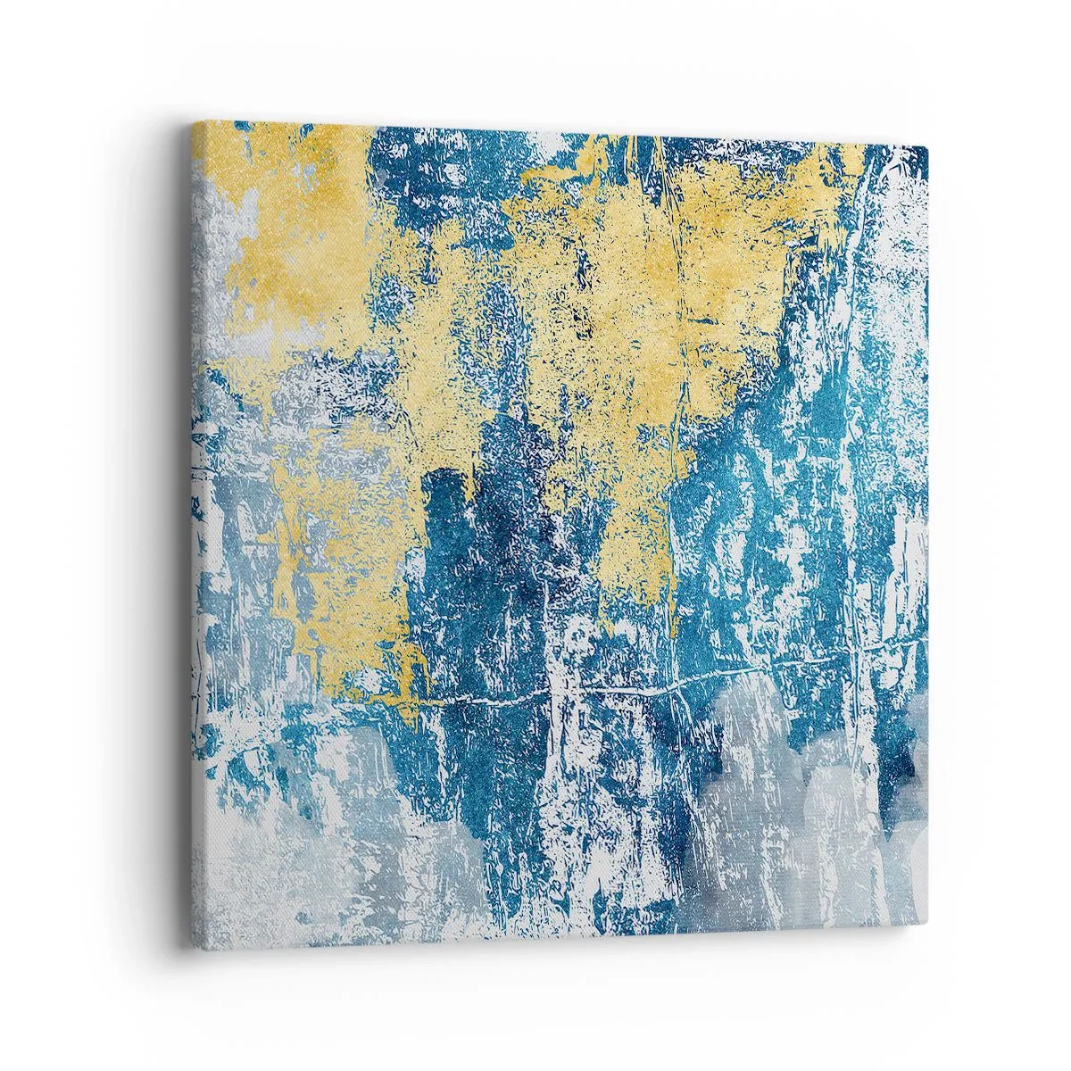 Cuadro sobre lienzo - Impresión de Imagen - Una abstracción serena - 40x40 cm