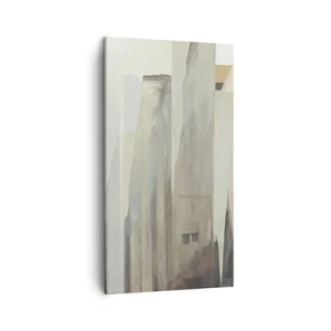 Cuadro sobre lienzo - Impresión de Imagen - Un sueño de ciudad - 45x80 cm