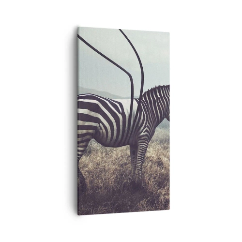 Cuadro sobre lienzo - Impresión de Imagen - Fallo en Matrix - 55x100 cm