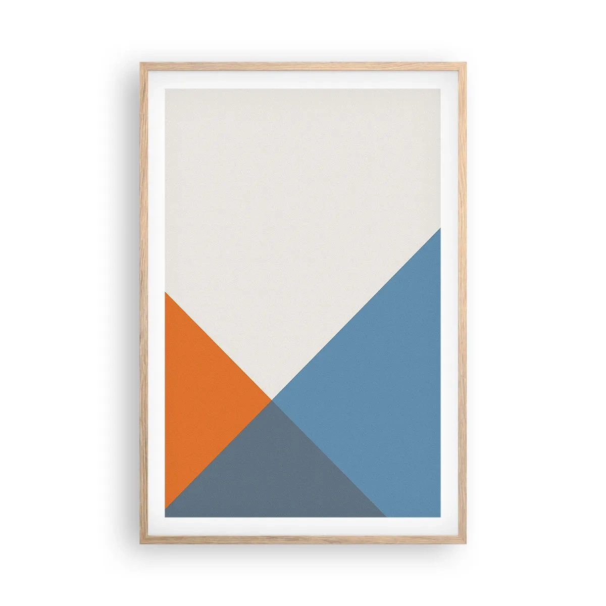 Póster en marco roble claro - Desde el punto de vista de... - 61x91 cm