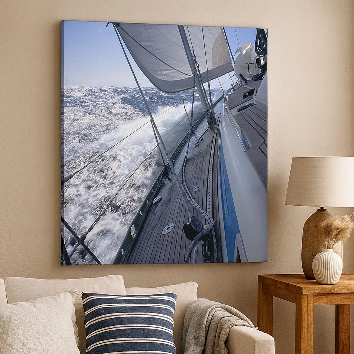 Cuadro sobre lienzo - Impresión de Imagen - Sé lo que es ser un pájaro - 30x30 cm