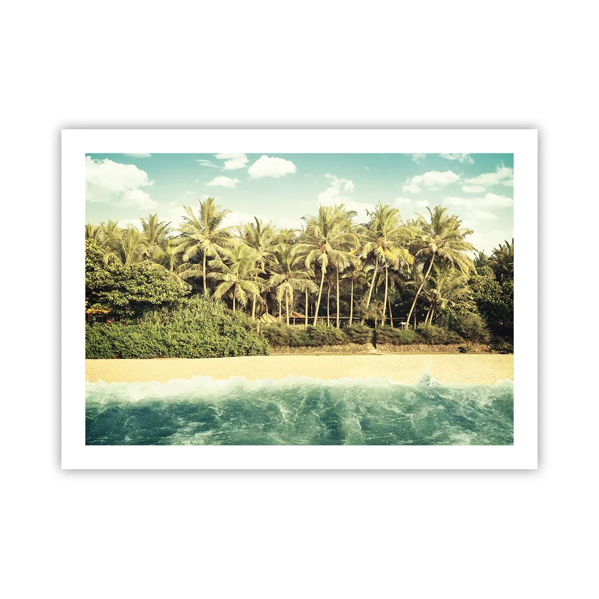 Póster - ¿Qué tal aquí? - 70x50 cm