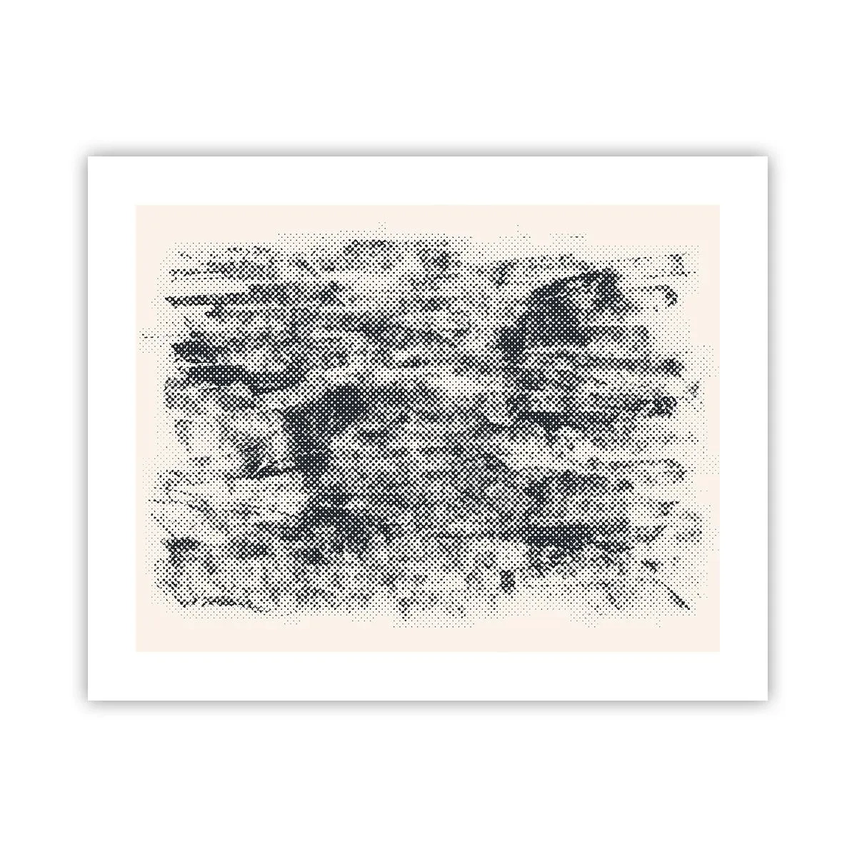 Póster - Composición brumosa - 50x40 cm