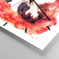 Esfera sin numeración, con rayas