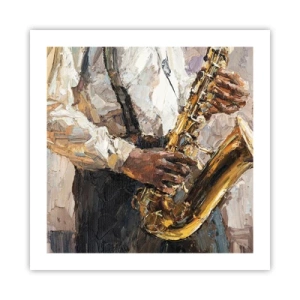 Póster - Llegó el momento del solo - 50x50 cm