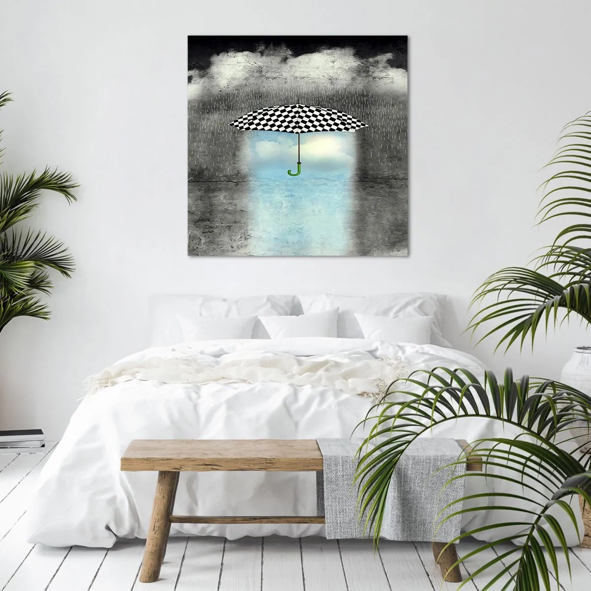 Cuadro sobre lienzo - Impresión de Imagen - Y sin embargo, es posible - 50x50 cm