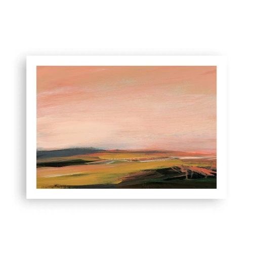 Póster - En tono rosa - 70x50 cm