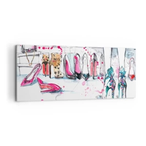 Cuadro sobre lienzo - Impresión de Imagen - Ábrete, sésamo - 100x40 cm