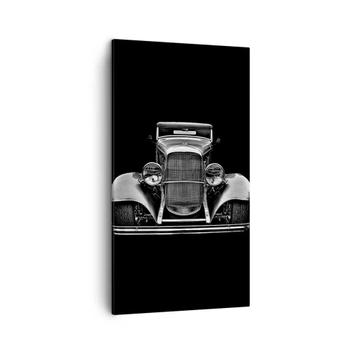 Cuadro sobre lienzo - Impresión de Imagen - Un verdadero caballero - 45x80 cm