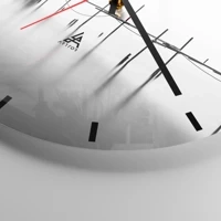 Esfera sin numeración, con rayas