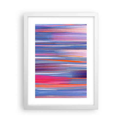 Póster en marco blanco - Ascensión - 30x40 cm