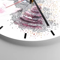 Esfera sin numeración, con rayas