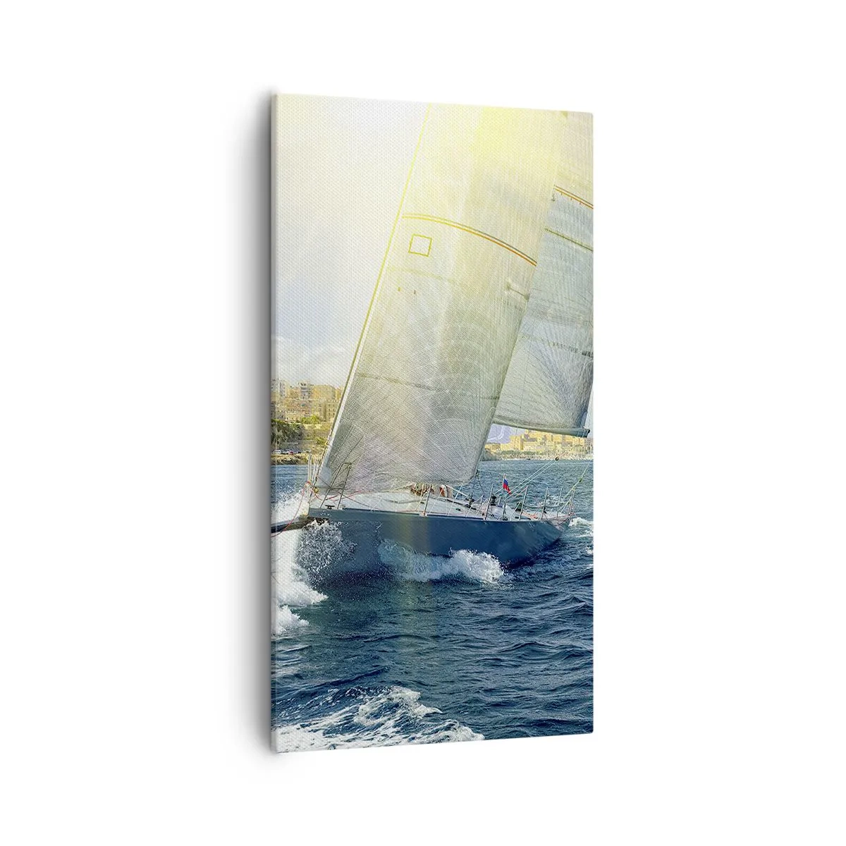 Cuadro sobre lienzo - Impresión de Imagen - Hora de abandonar la ciudad - 55x100 cm