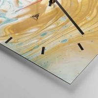 Esfera sin numeración, con rayas