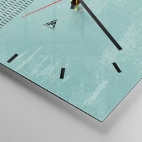 Esfera sin numeración, con rayas