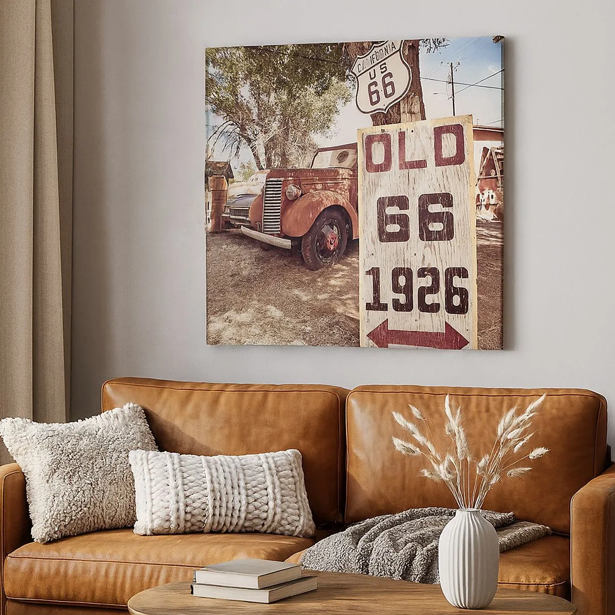 Cuadro sobre lienzo - Impresión de Imagen - Una leyenda de la América profunda - 30x30 cm