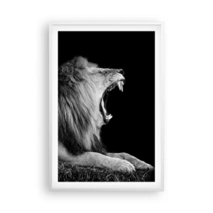 Póster en marco blanco - Sin duda alguna - 61x91 cm