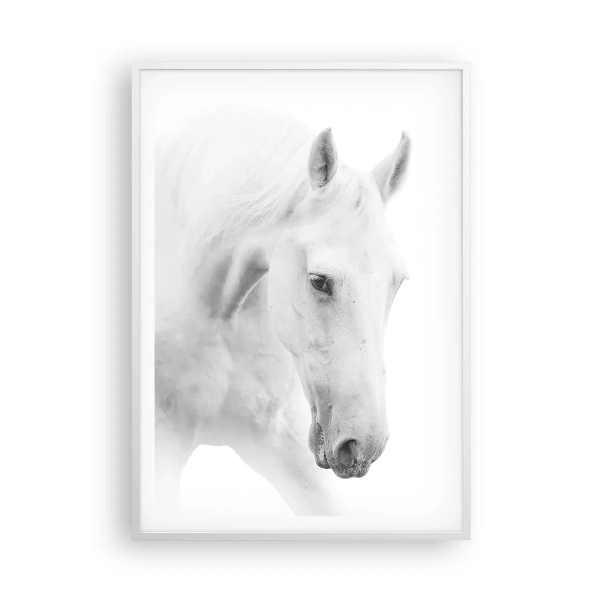 Póster en marco blanco - ¿Es esto realmente la amistad...? - 70x100 cm