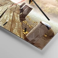 Esfera sin numeración, con rayas