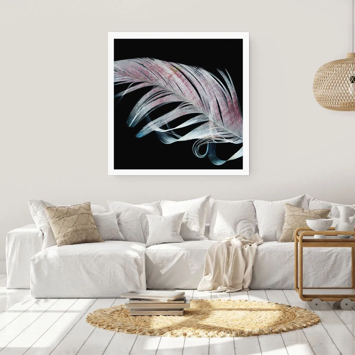 Póster - Piensa en el tacto - 50x50 cm