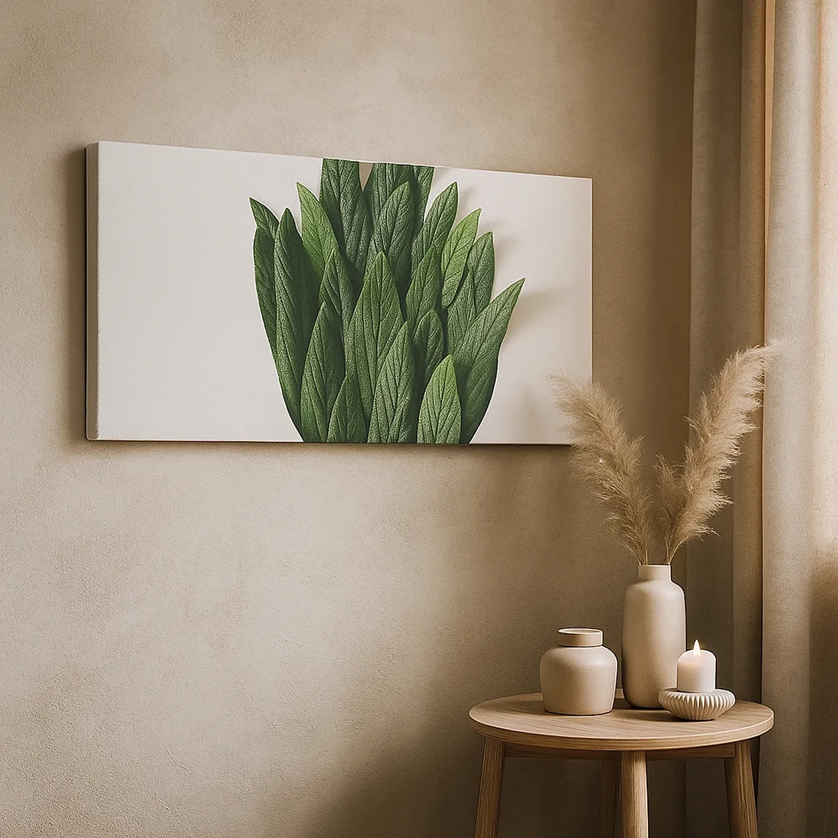 Cuadro sobre lienzo - Impresión de Imagen - Curiosidad desenfrenada - 30x30 cm