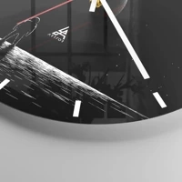 Esfera sin numeración, con rayas