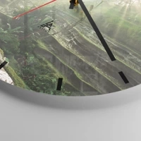 Esfera sin numeración, con rayas