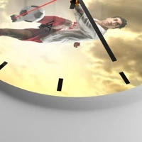 Esfera sin numeración, con rayas