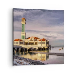 Cuadro sobre lienzo - Impresión de Imagen - Templo de la naturaleza - 60x60 cm